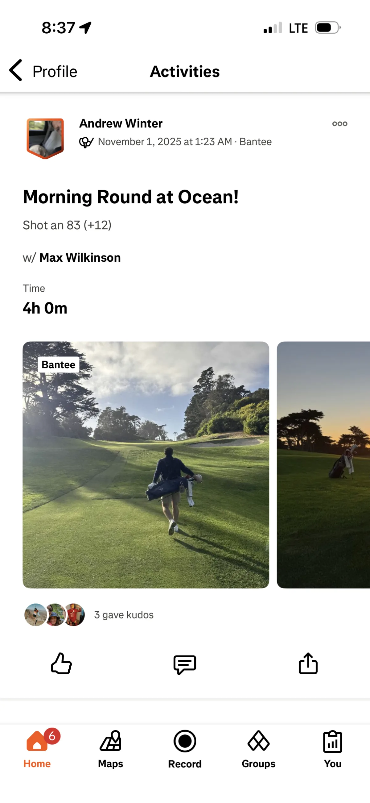 Your Golf Round is a Workout. Now Strava Knows It Too.